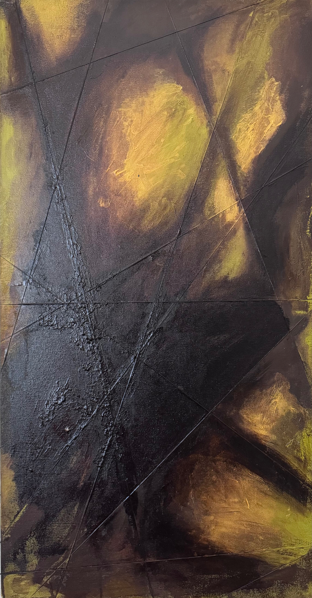Refractal-.5, Acrylic on canvas